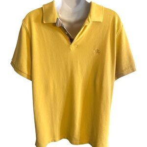 Burberry Brit Yellow Polo Shirt